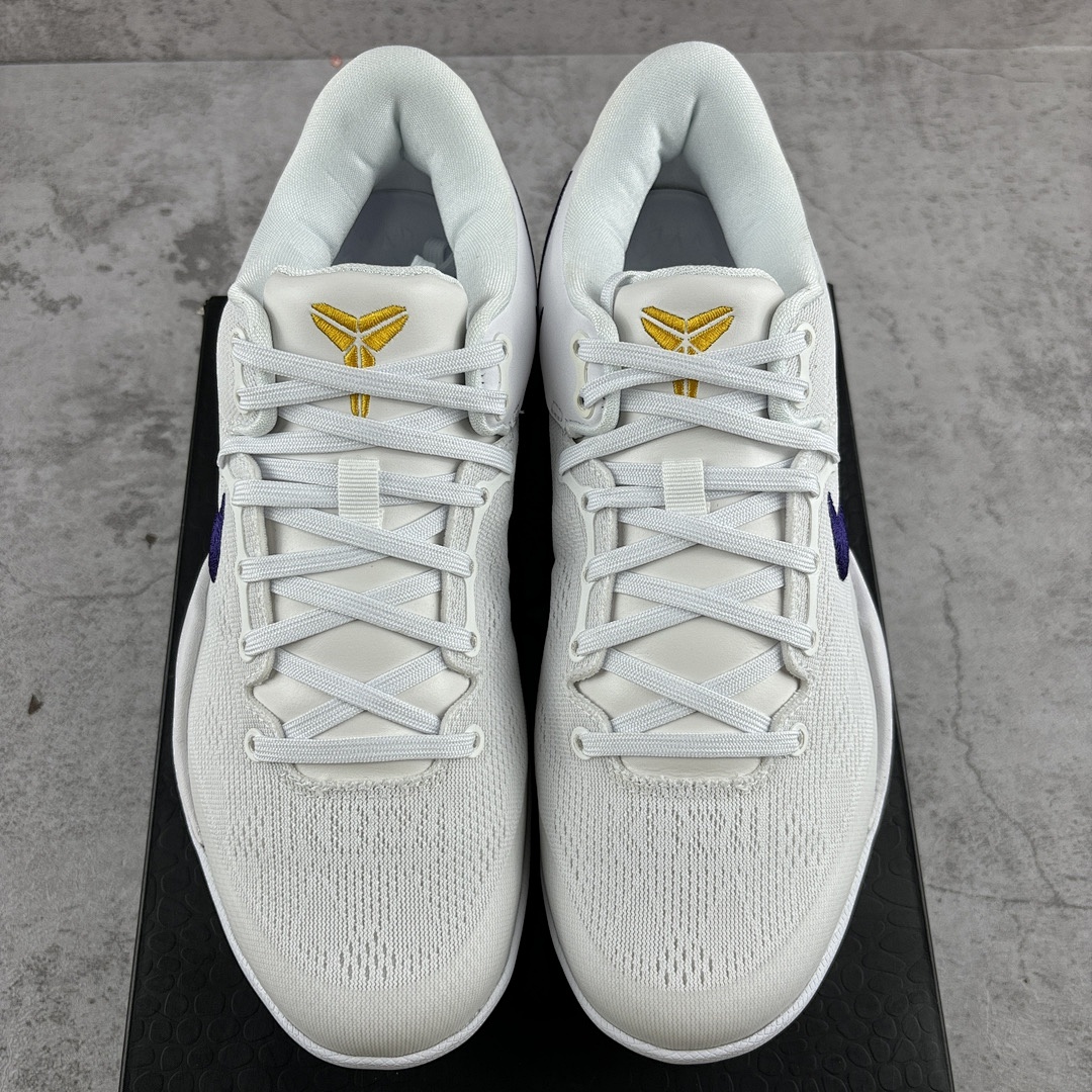 Nike Kobe 8 Protro Lakers Home ZK8 (White Purple) - Image 2