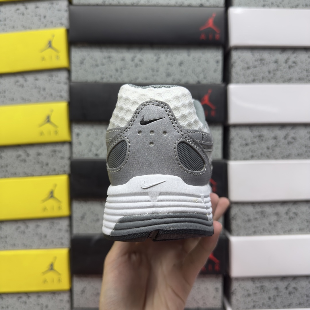 Nike P-6000 White Metallic Cool (Grey Black) - Image 7
