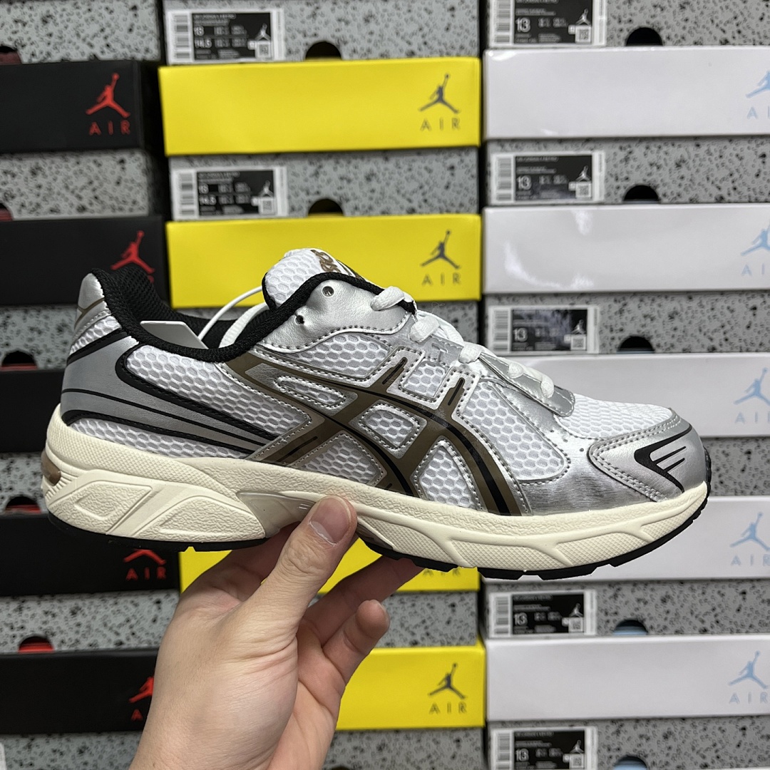 ASICS Gel 1130 White / (Silver Brown) - Image 7