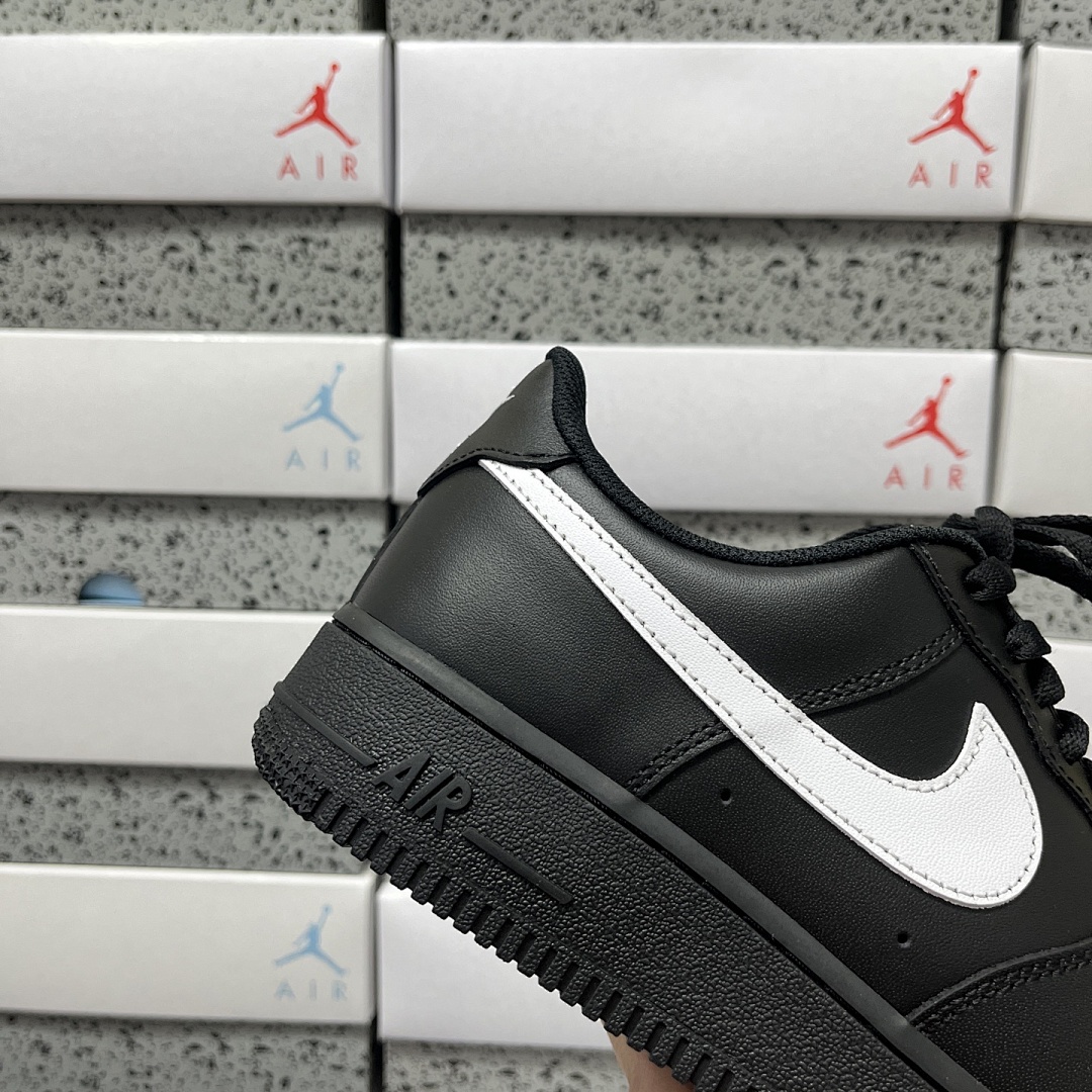 Nike Air Force 1 Low '07 (Black White) - Image 5