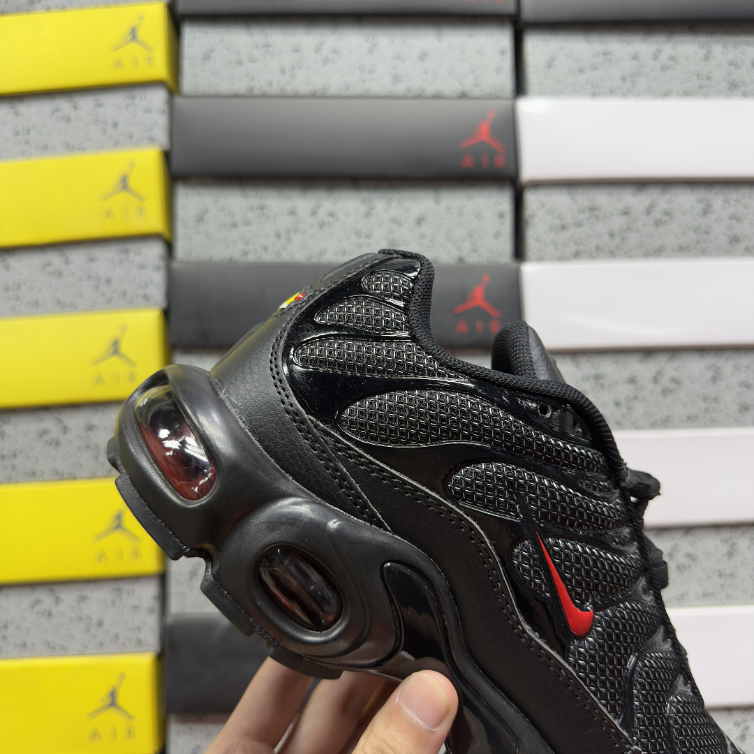 Nike Air Max Plus Metal Mesh (Black Red) - Image 2