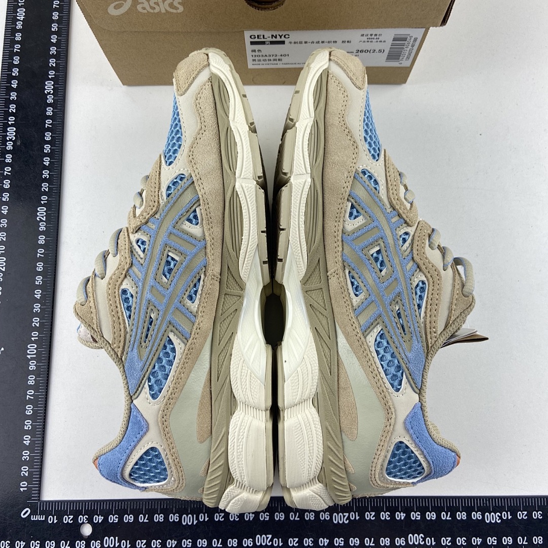 ASICS Gel-NYC Harbor Blue Wood Crepe NYC (Brown) - Image 10