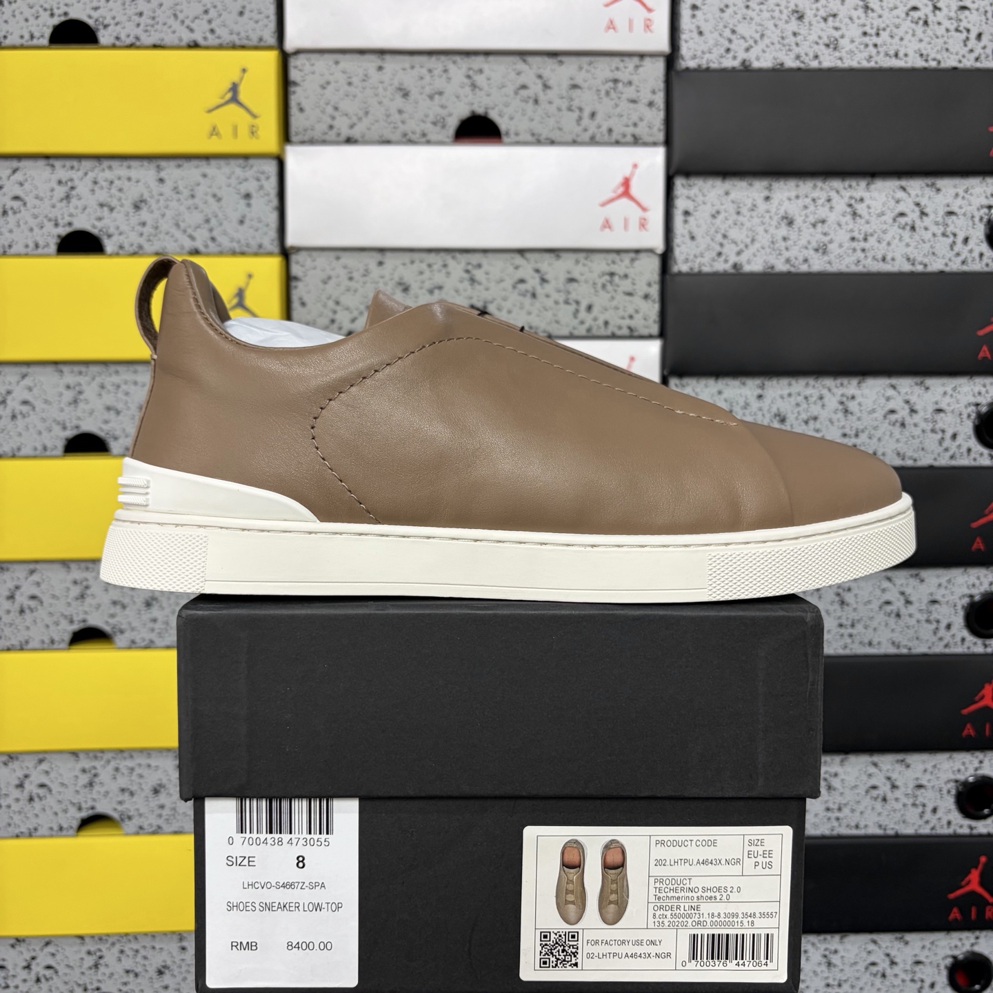 Zegna Deerskin Triple Stitch (Coffee) - Image 11