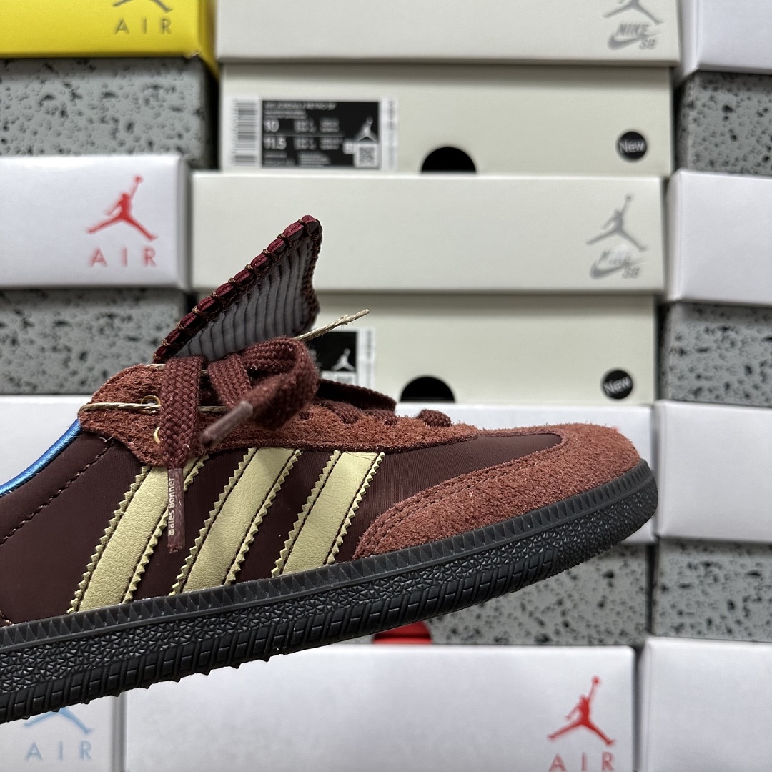 Adidas Samba Nylon Wales Bonner Fox Brown IE0579 - Image 2