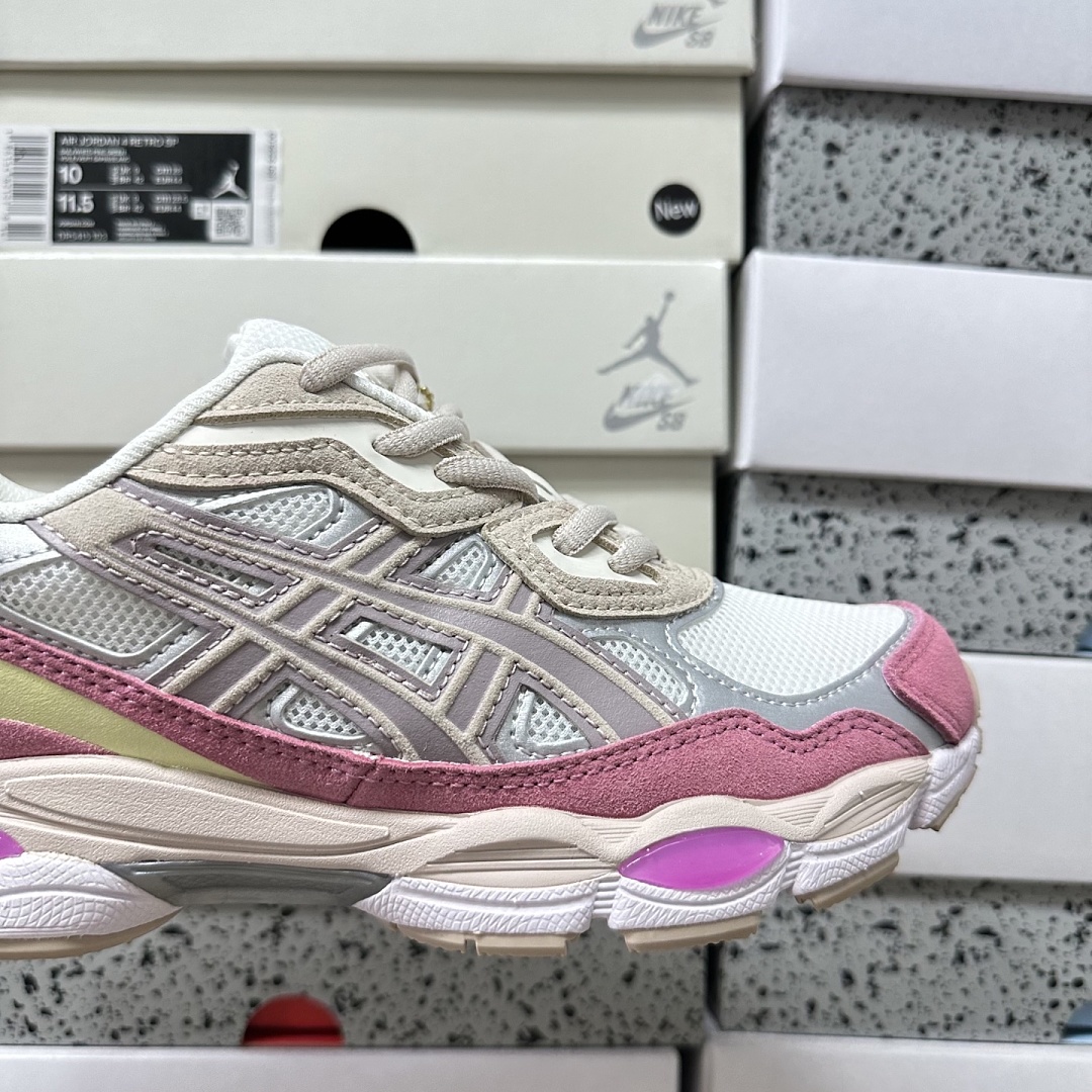 ASICS Gel-NYC Cream Mineral Beige Pink 1203A383-104 - Image 7