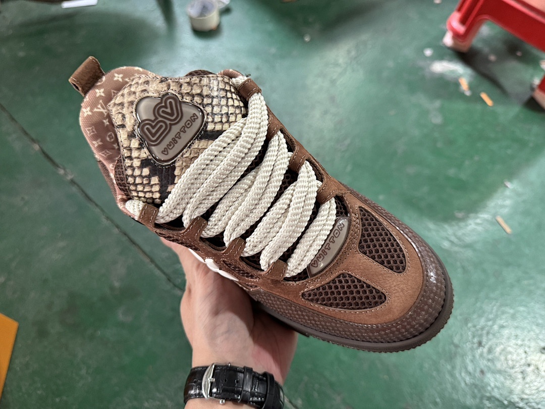 Louis Vuitton LV SkateBlack Sports Shoes - Image 9