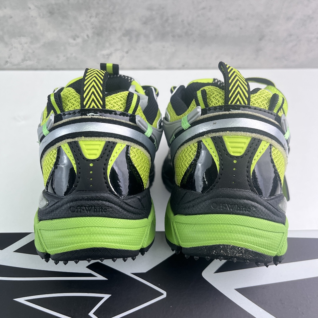 Off-White Be Right Back Silver Green Fluo - Image 6