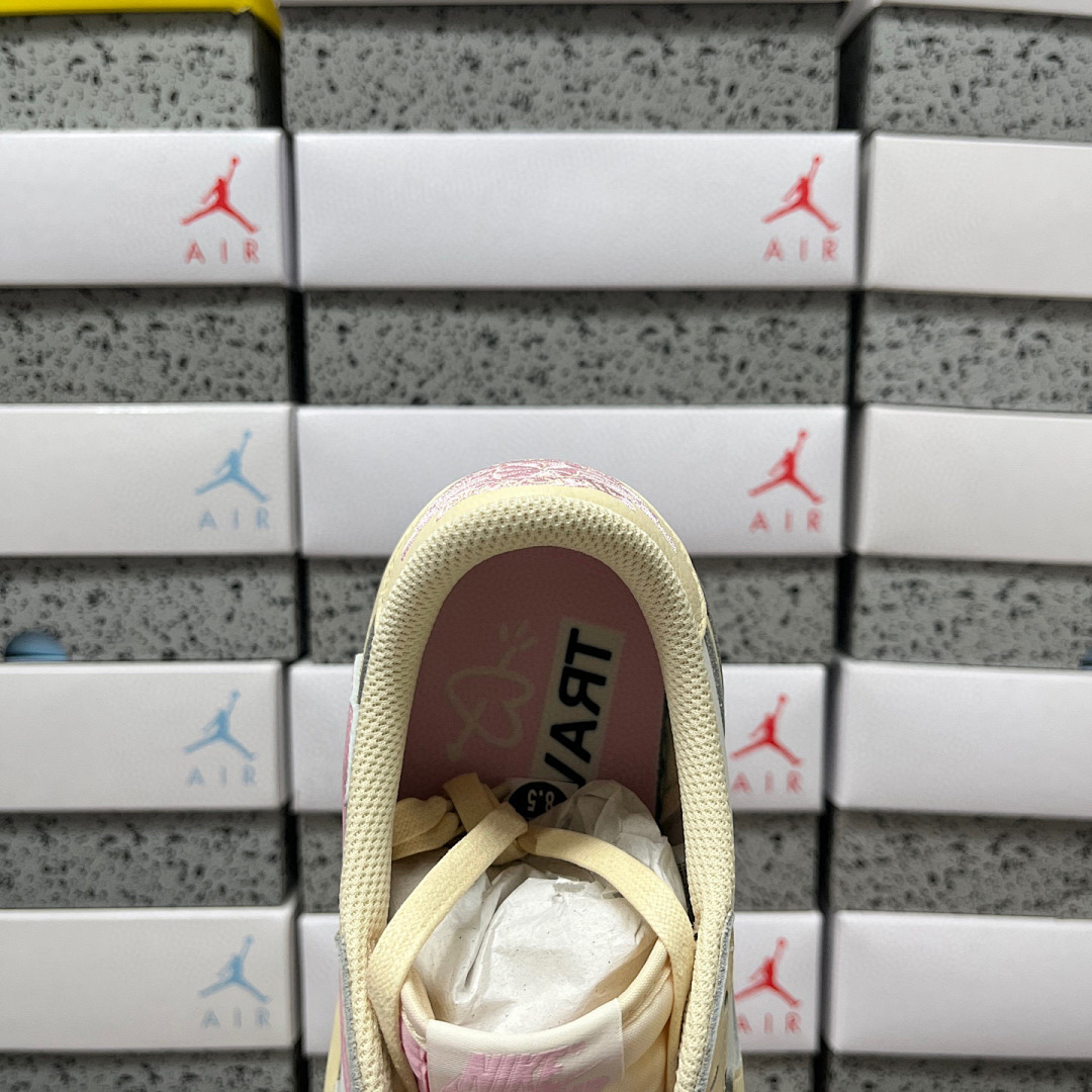 Nike Jordan 1 Retro Low OG SP Travis Scott Shy (Pink) - Image 7