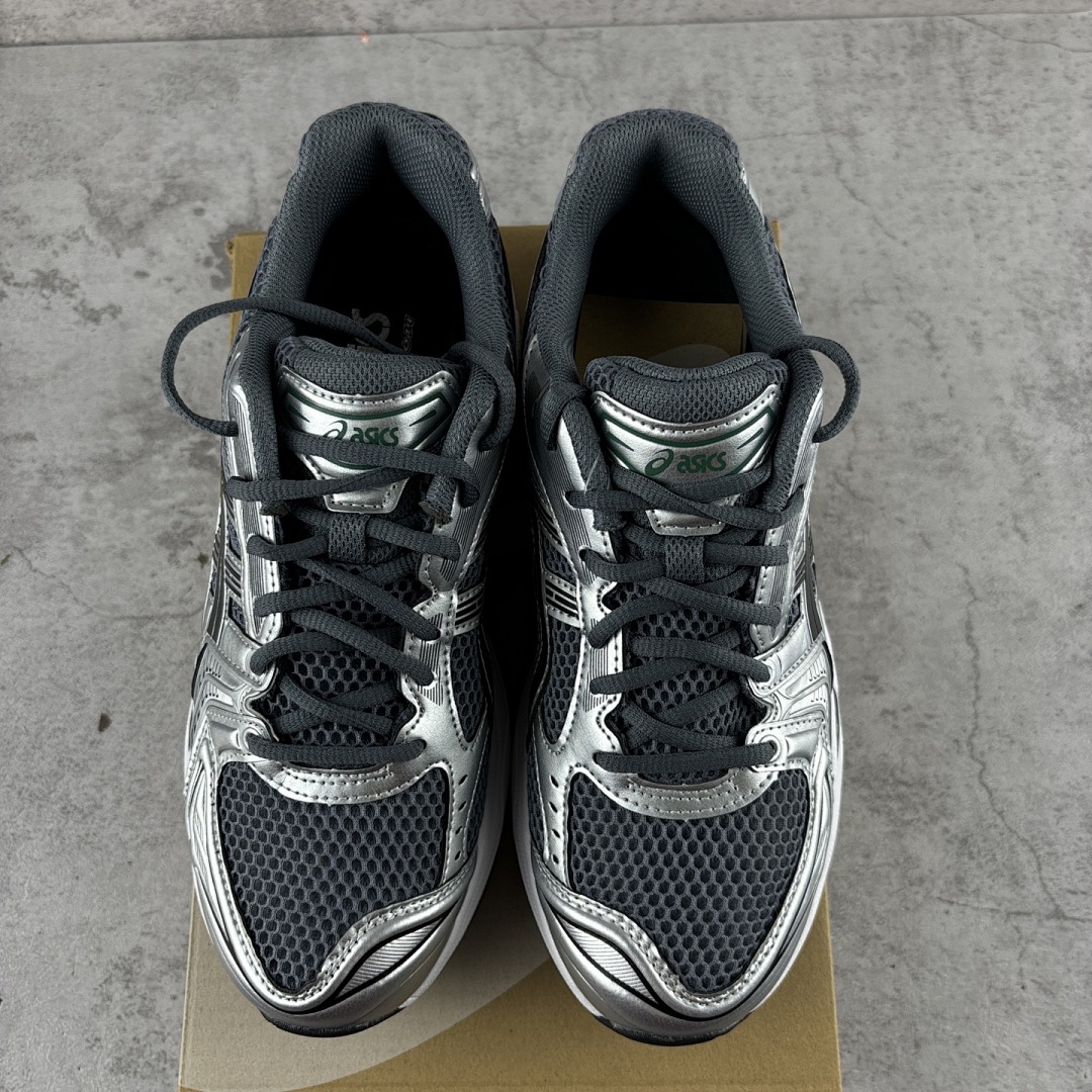 ASICS Gel-Kayano 14 Metropolis Jasper Green 1203A537-020 (Silver Grey) - Image 3