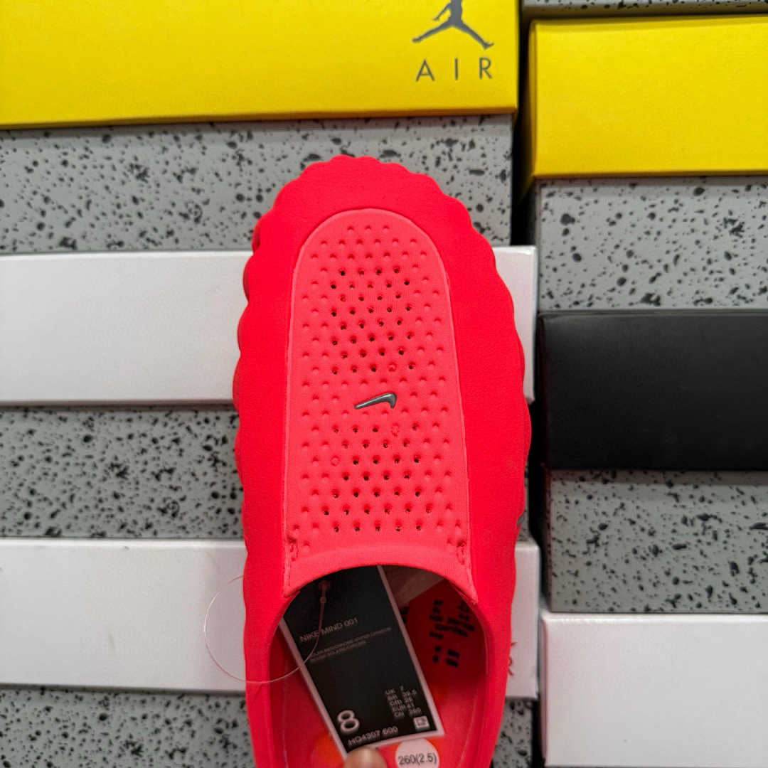 Nike Mind 001 Slide Solar Red HQ4307-600 - Image 6