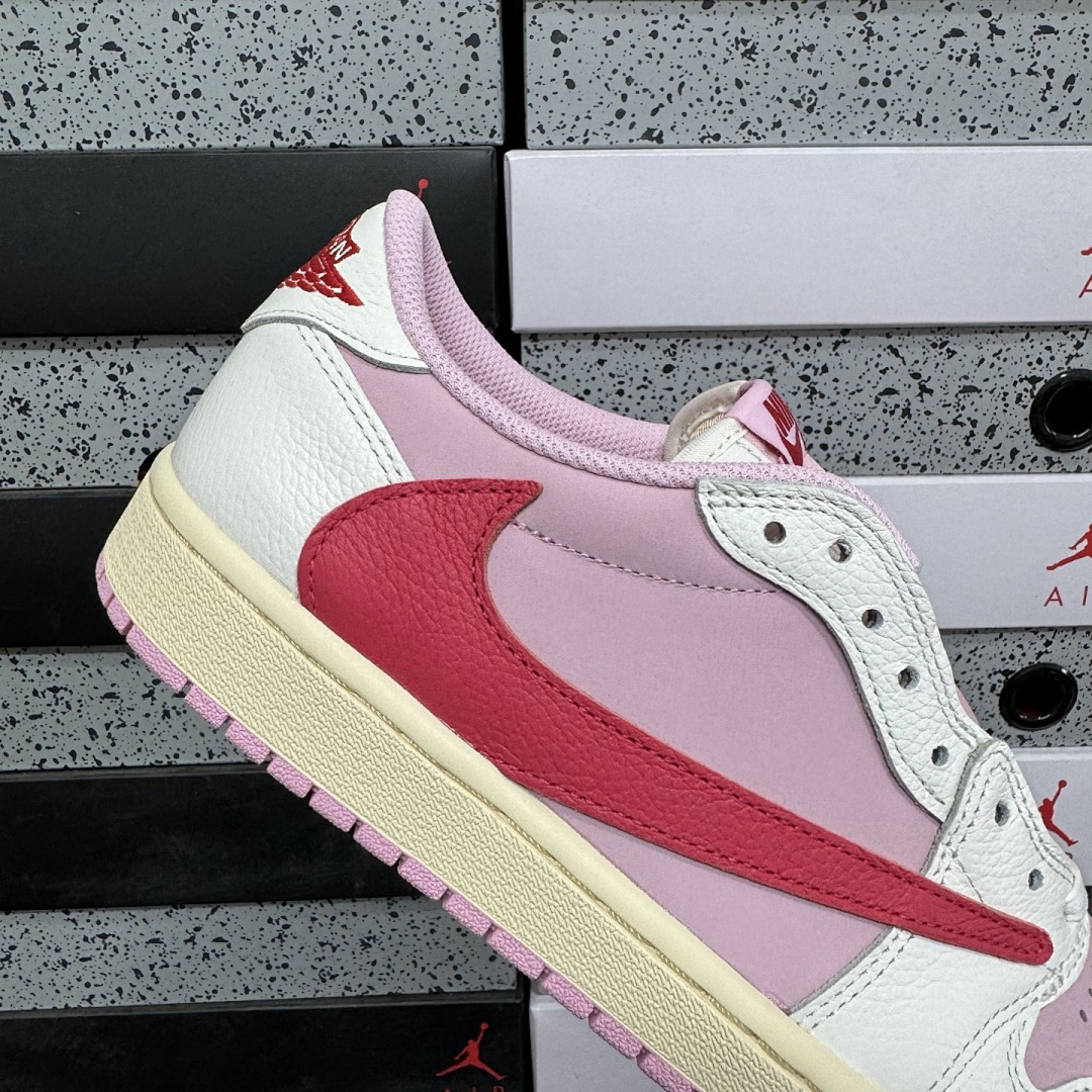 Nike Jordan 1 Retro Low OG SP Travis Scott Shy (Pink) - Image 10