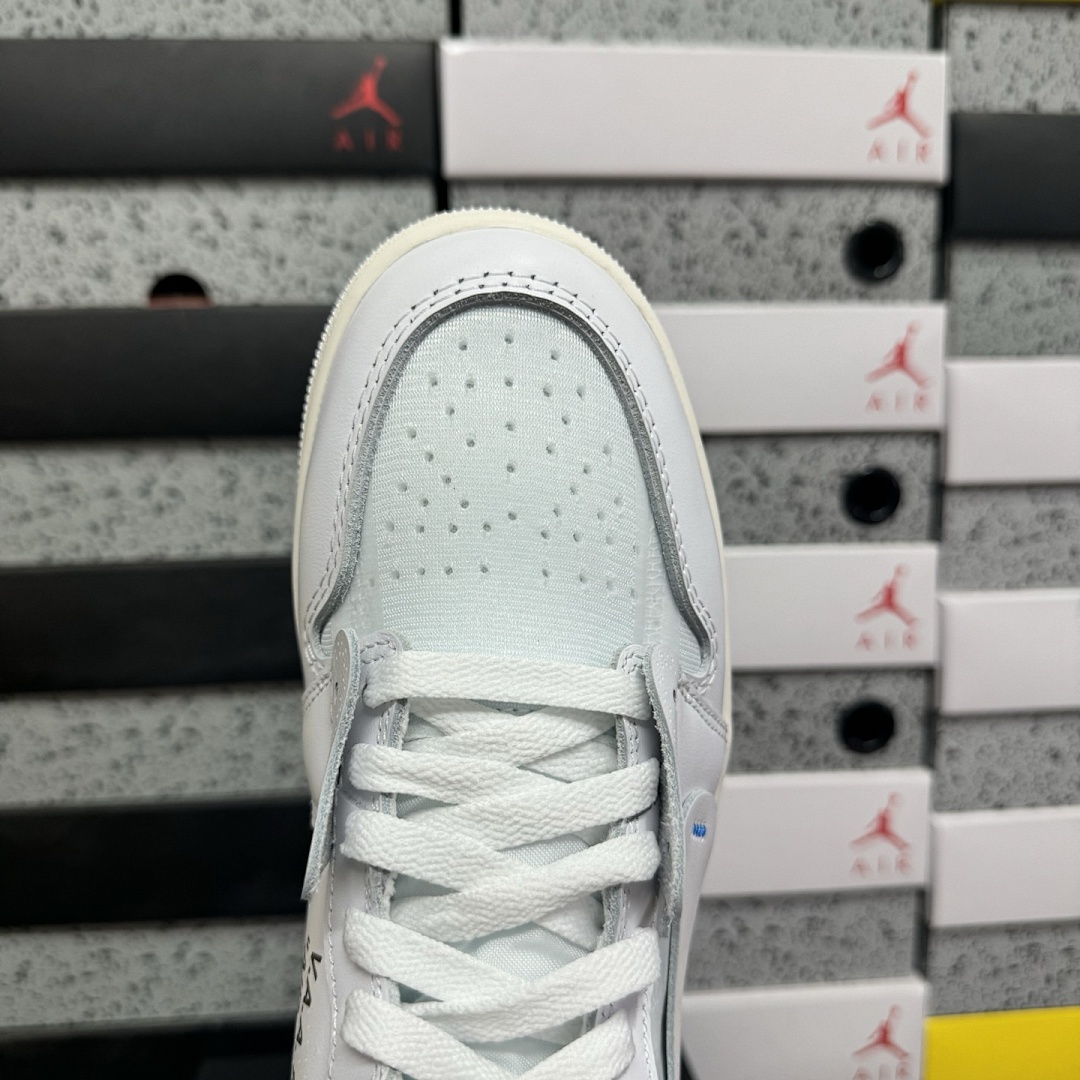 Nike Jordan 1 Retro High Virgil Abloh Archive Alaska 1Ow (White) - Image 3