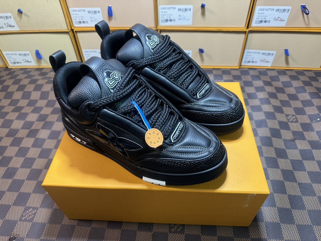 Louis Vuitton LV SkateBlack Sports Shoes - Image 8