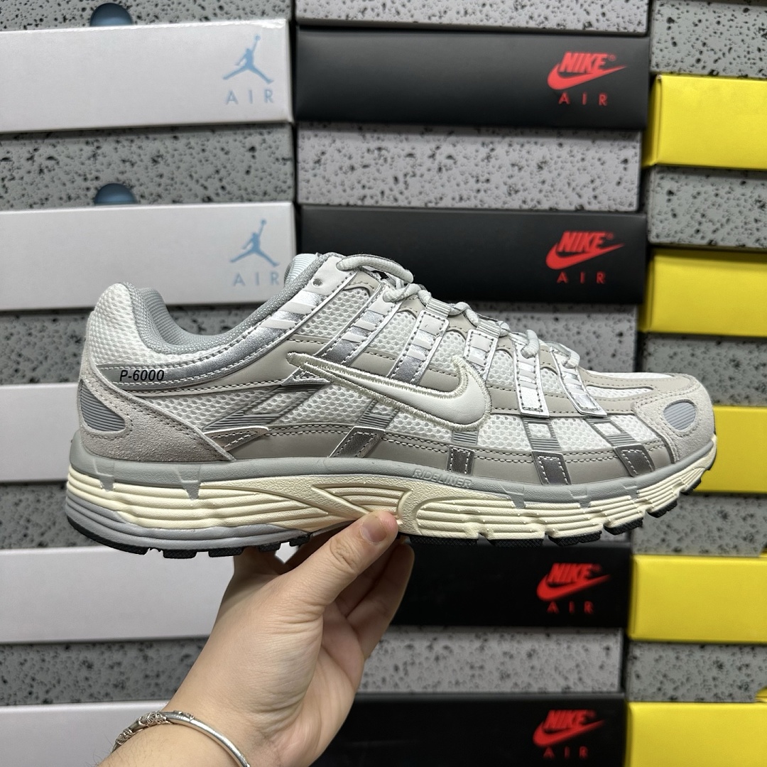 Nike P-6000 Light Bone Pale Ivory - Image 8