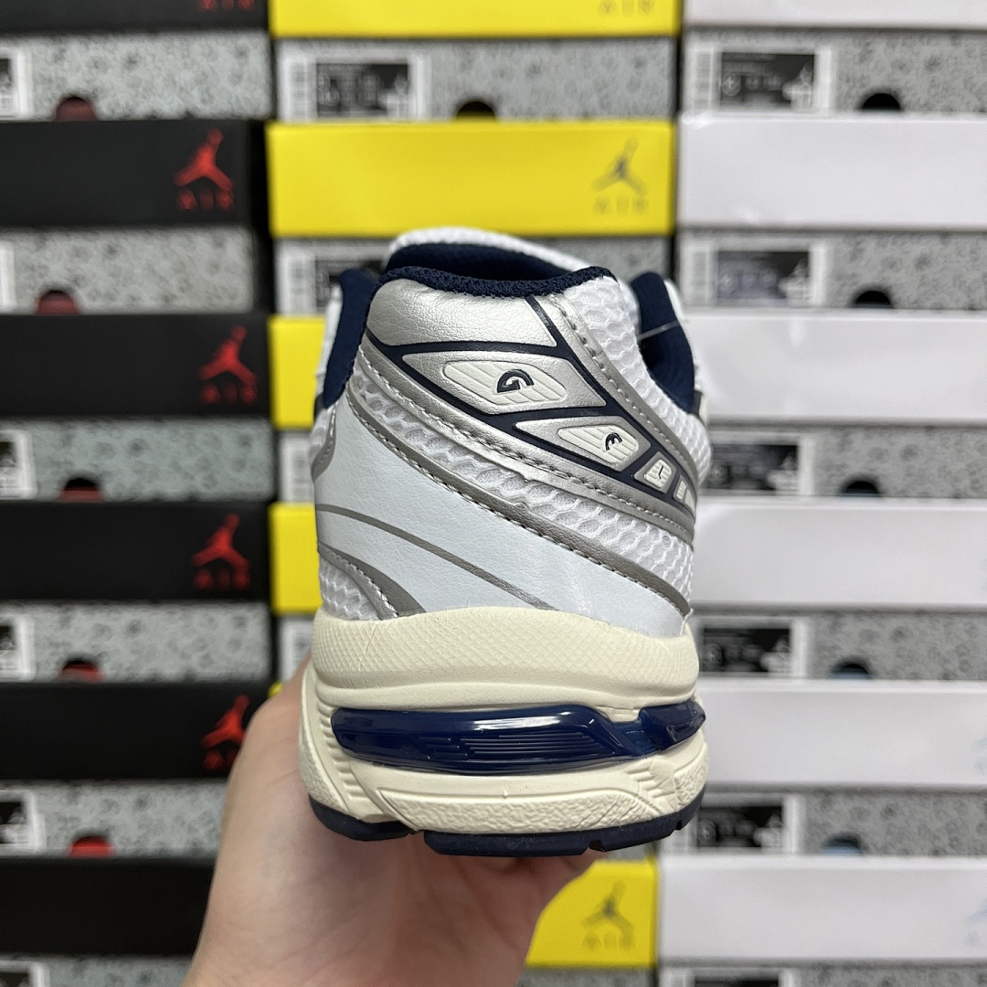 ASICS Gel 1130 White / (Dark Blue) - Image 6