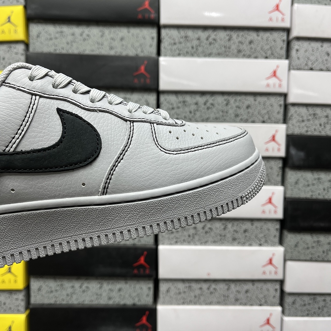 Nike Air Force 1 Low '07 LV8 Wolf (Grey Black) - Image 5