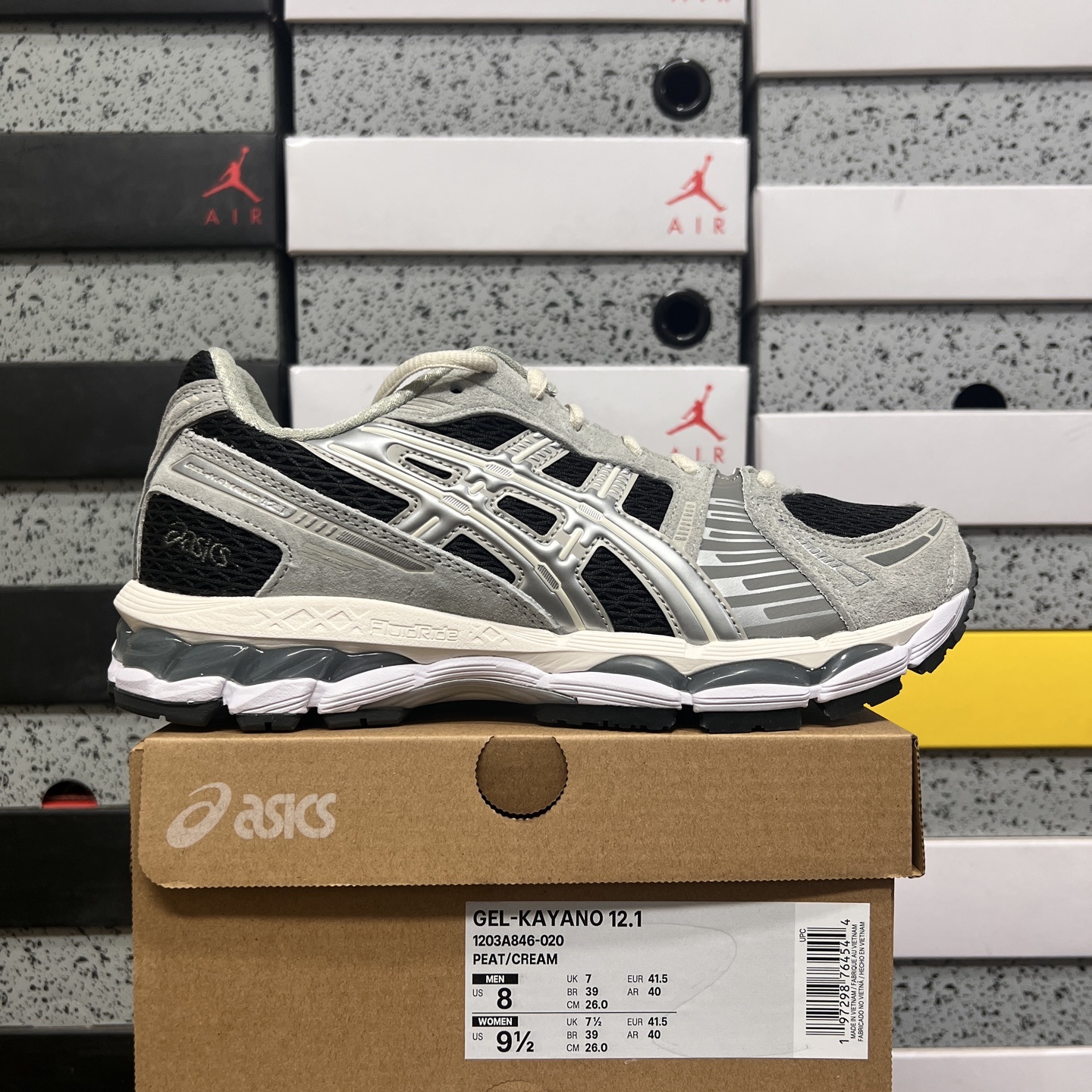 ASICS Gel-Kayano 12.1 Kith Peat (Cream) - Image 10