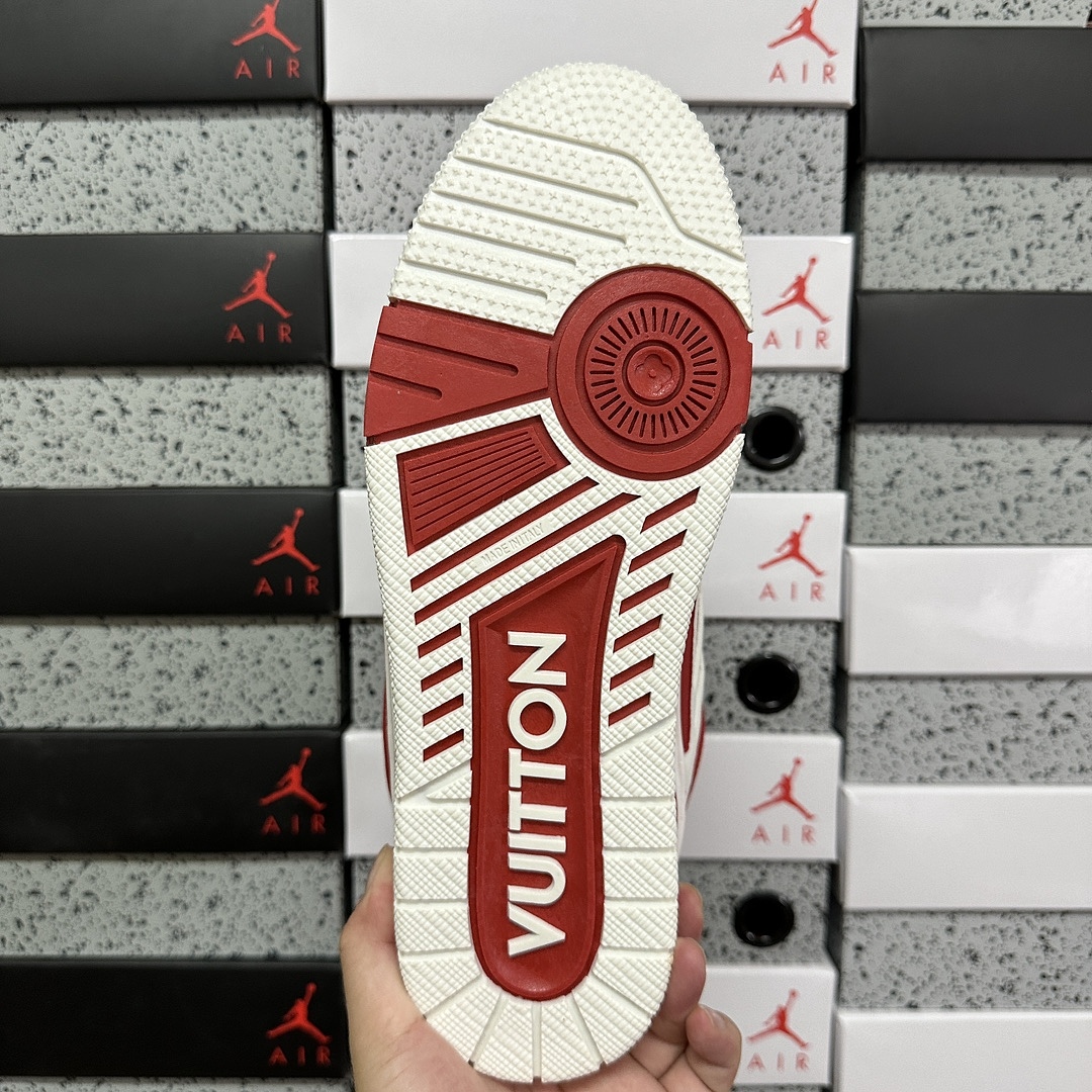 Louis Vuitton Skate Sneaker SK8 (White Red) - Image 10
