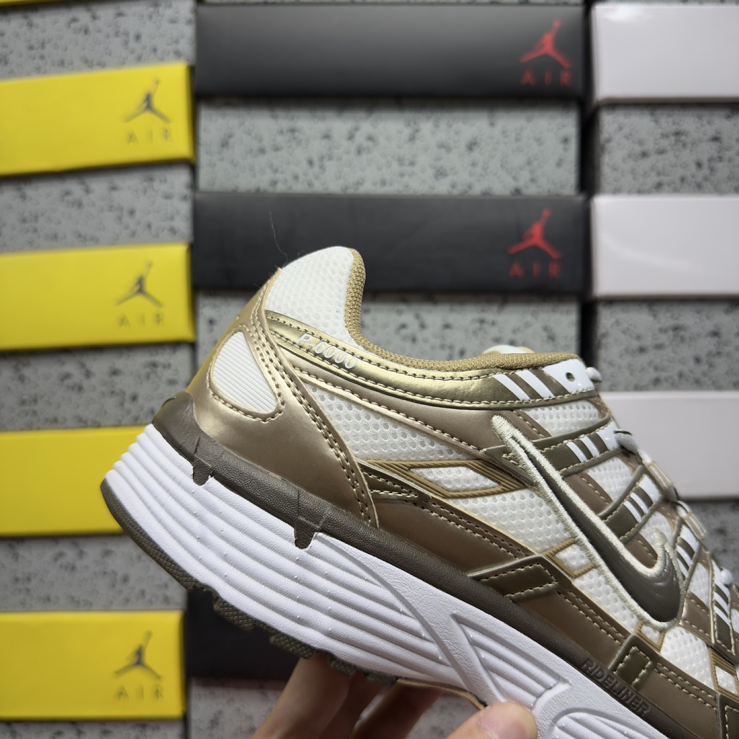 Nike P-6000 Sail Linen Dark Hazel - Image 9