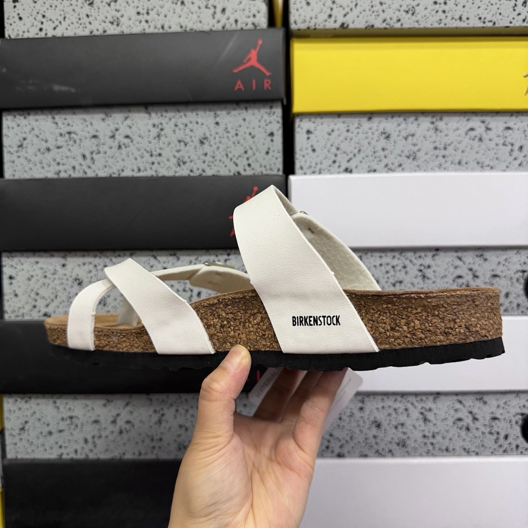 Birkenstock Birken Arizona Birkibuc Double Buckle Flip Flops - Image 4