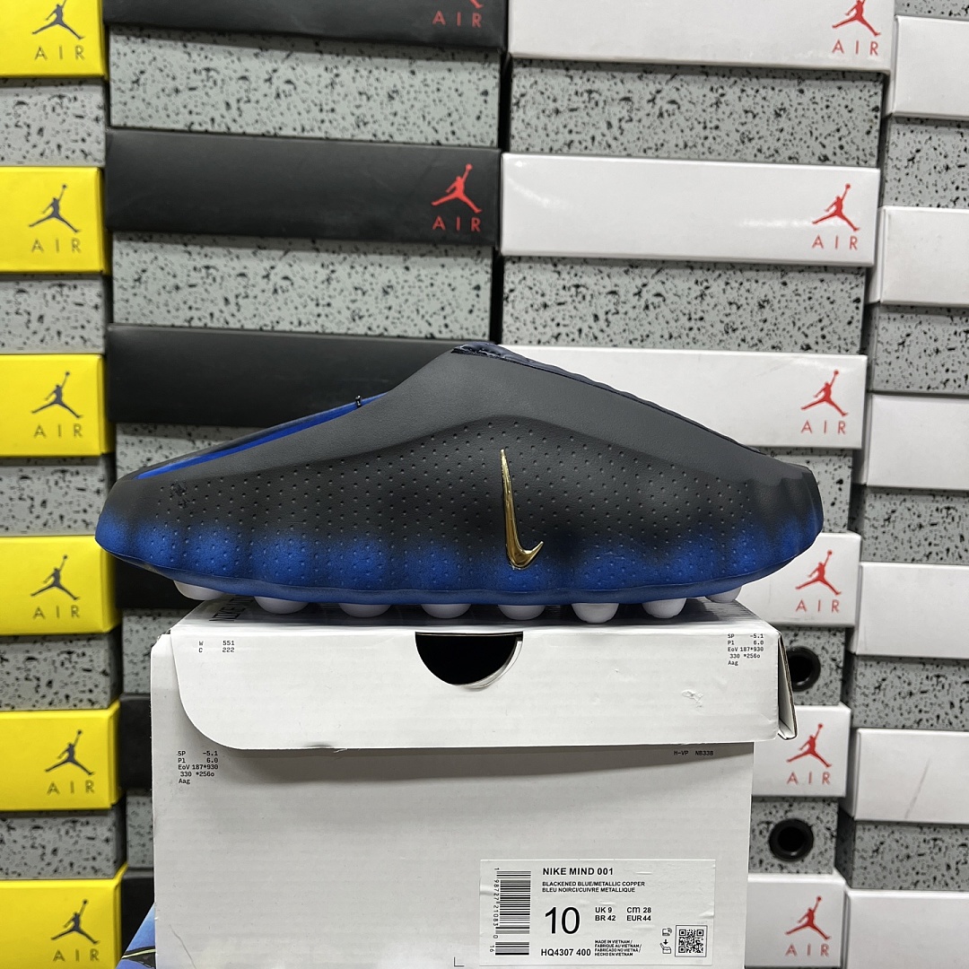 Nike Mind 001 Slide Blackened Blue Game Roya