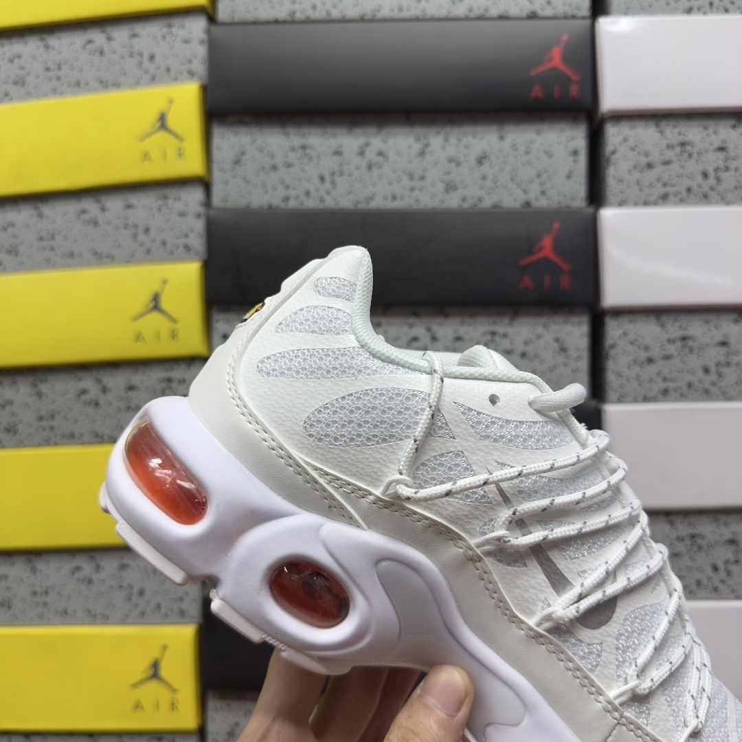 Nike Air Max Plus Utility Safety Orange Pure Platinum FJ4232-100 White (Strap) - Image 4
