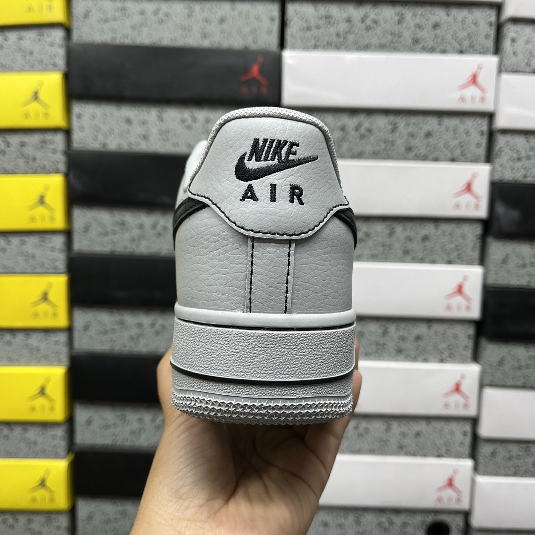 Nike Air Force 1 Low '07 LV8 Wolf (Grey Black) - Image 9