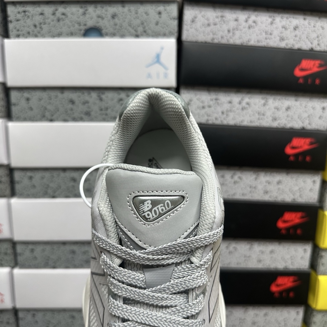 New Balance 9060 Shoe Palace (Black Silver) - Image 6