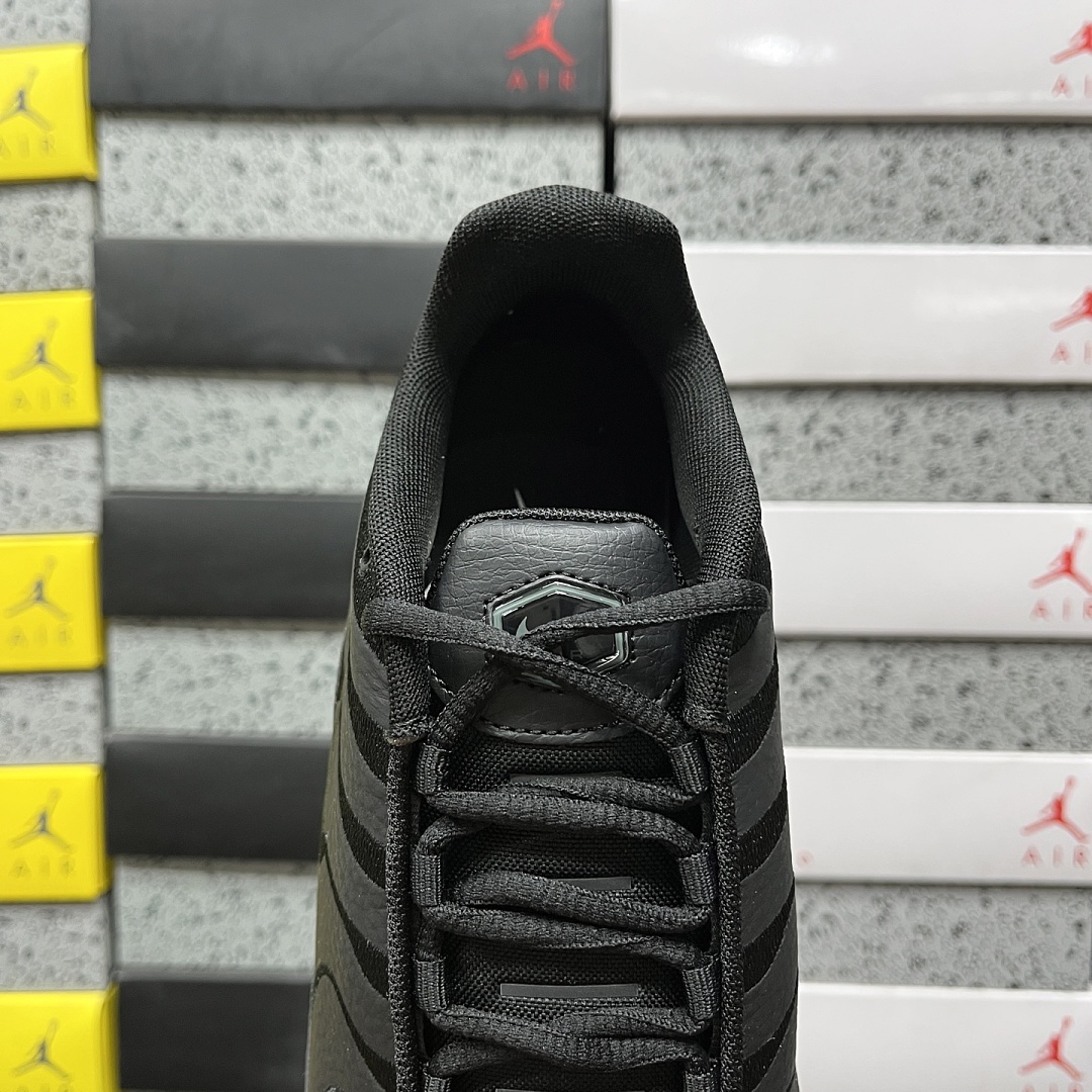 Nike Air Max Plus Triple Black Leather - Image 10