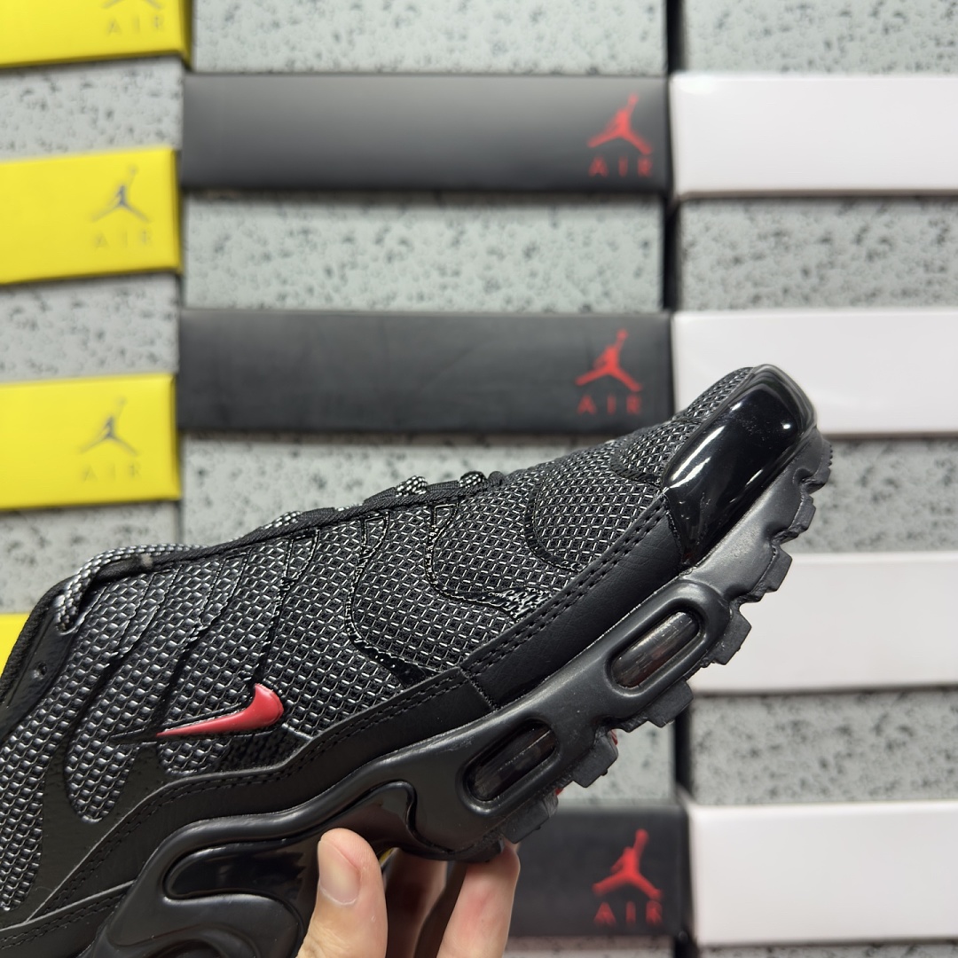 Nike Air Max Plus Metal Mesh (Black Red) - Image 8