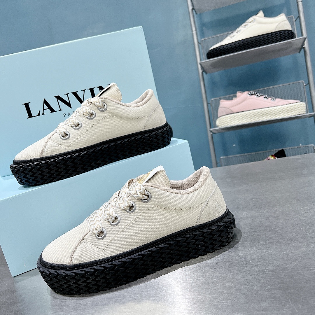 Lanvin FoShan Batch Lanvin CURB Casual Sneakers - Image 6
