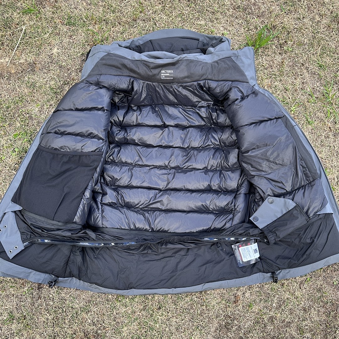 Arc'teryx Macai Jacket Black Sea Blue SIZE: XL - Image 14