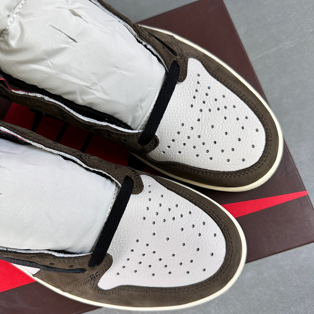 Chanel Travis Scott X Air Jordan 1 Low High Top - Image 7