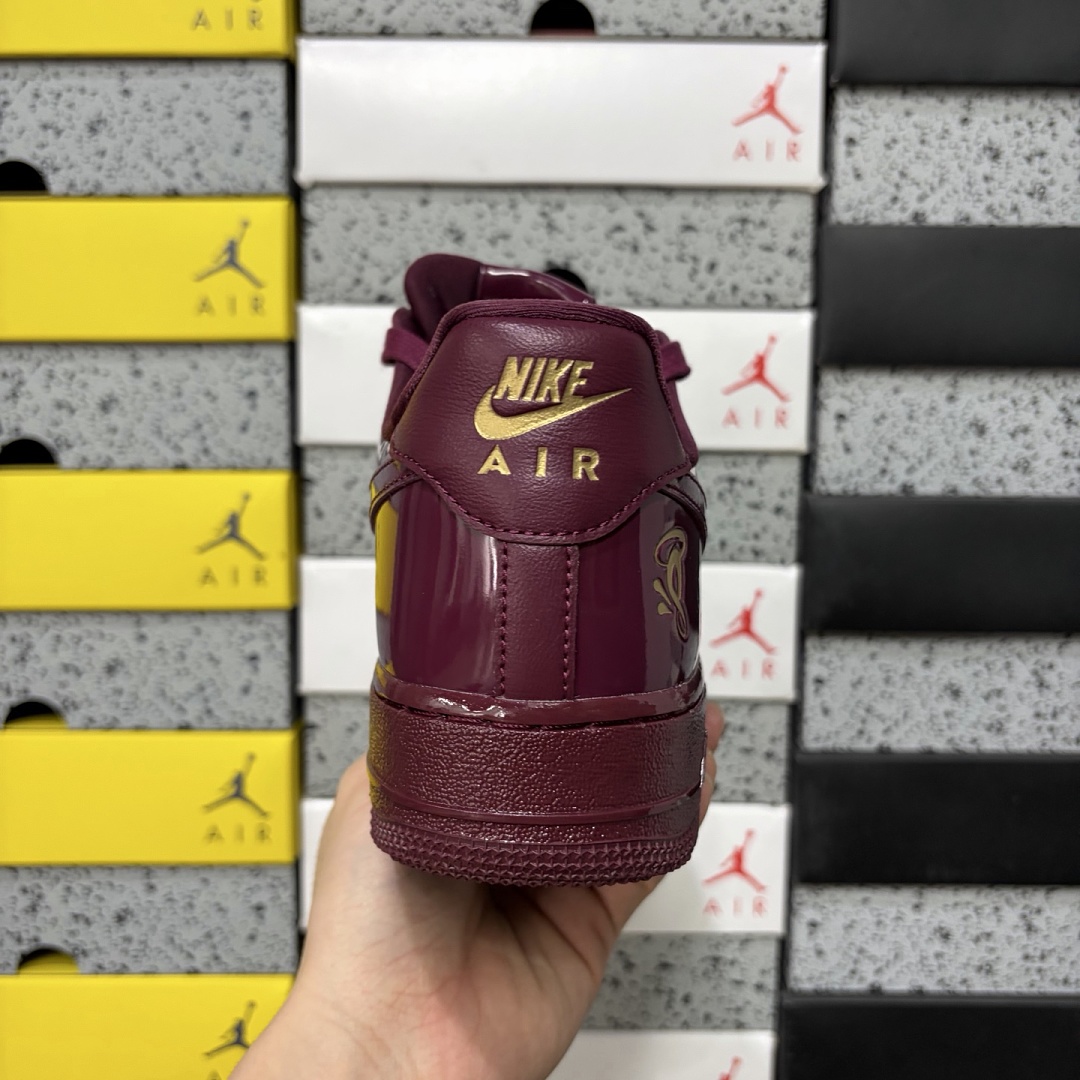 Nike Air Force 1 Low Syna Central Cee Dark Beetroot - Image 5