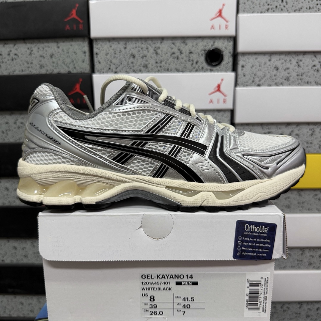 ASICS Gel-Kayano 14 JJJJound (Silver Black)