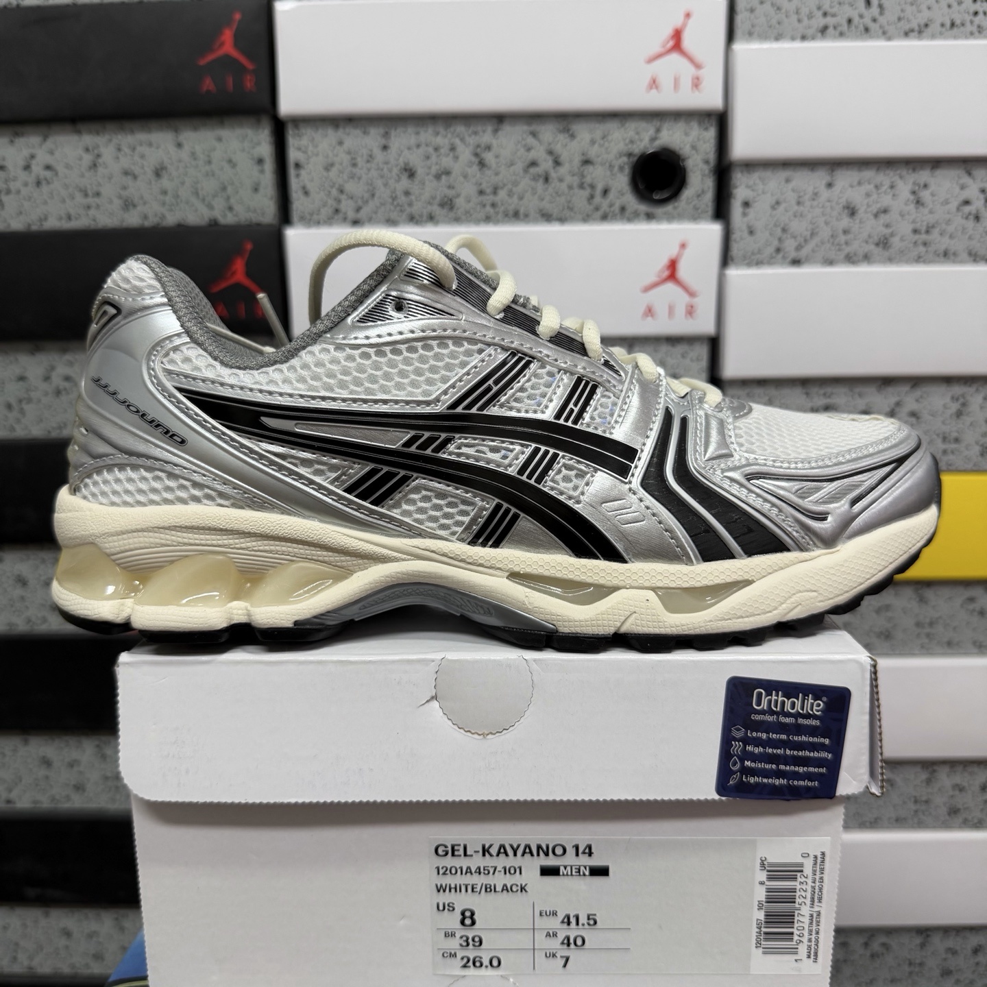 ASICS Gel-Kayano 14 JJJJound (Silver Black) - Image 10