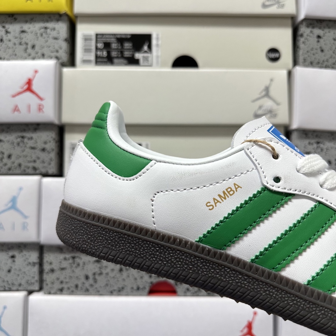 Adidas Samba OG Footwear White Green IG1024 - Image 10