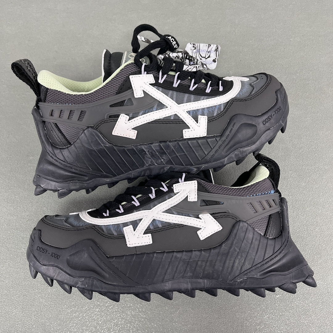 Off-White Odsy Dark Grey White F21 - Image 9