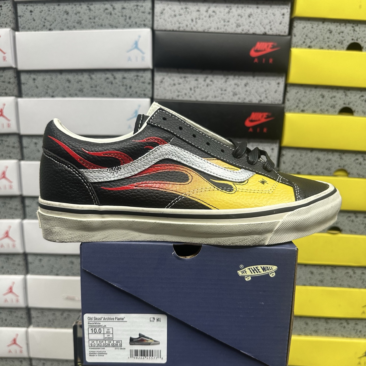 Vans LX Old Skool Archive Flame Black V - Image 11