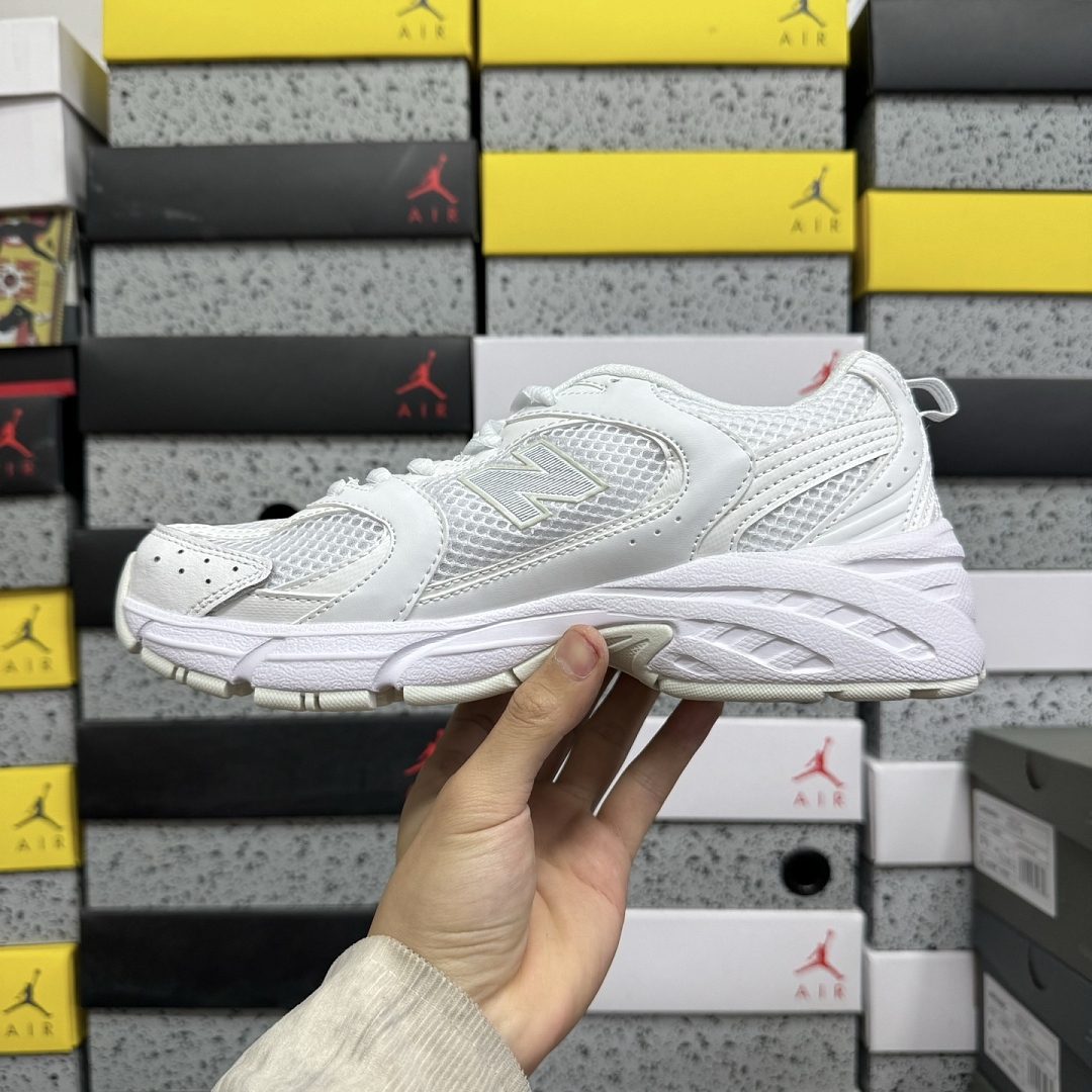 New Balance 530 (White Silver) - Image 3
