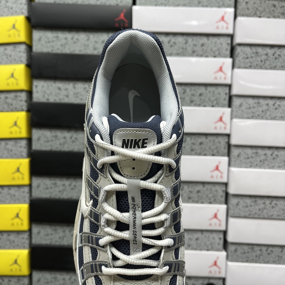 Nike P-6000 Thunder Blue Pale Ivory - Image 6