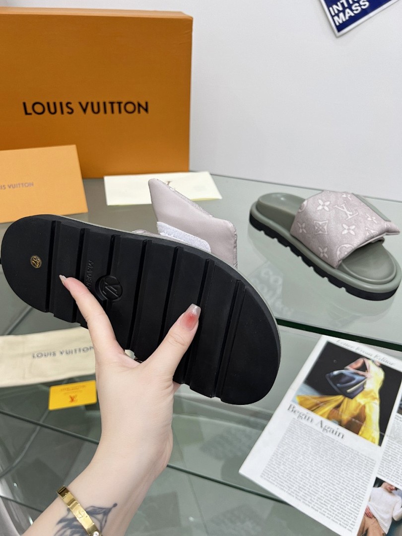 Louis Vuitton Velcro Slippers - Image 8