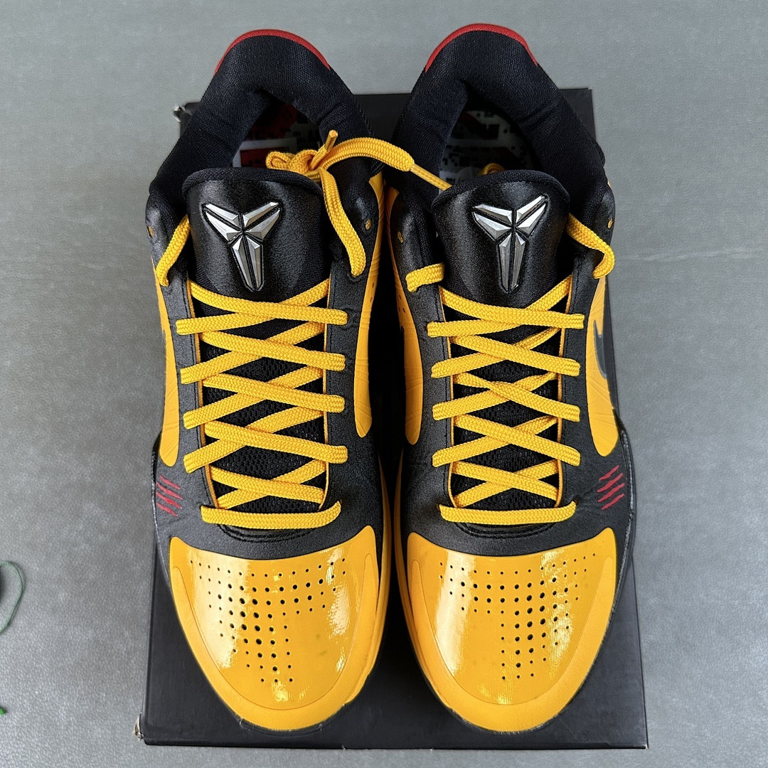 Nike Kobe 5 Protro Bruce Lee (Black Yellow) - Image 4
