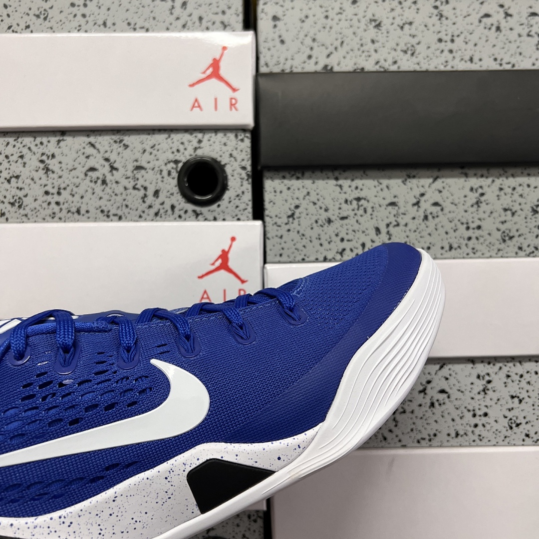 Nike Kobe 9 Elite Low EM Protro Game Royal ZK9 (Blue White) - Image 3