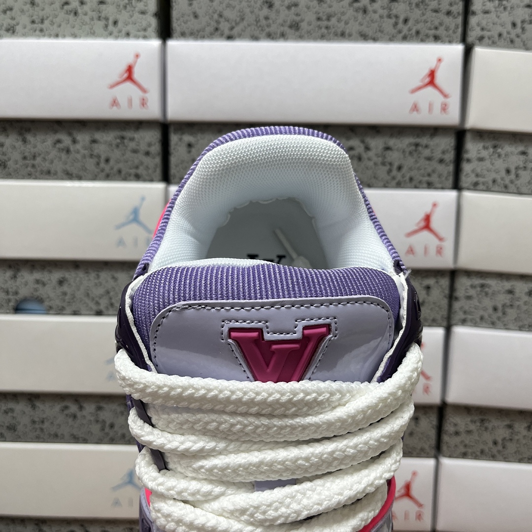 Louis Vuitton Trainer Maxi (Grey Blue) - Image 2