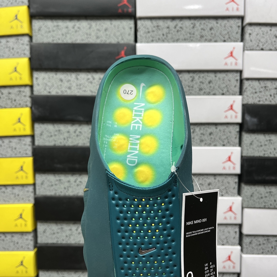 Nike Mind 001 Slide Geode Teal Light Menta HQ4307-301 (Blue Green) - Image 2
