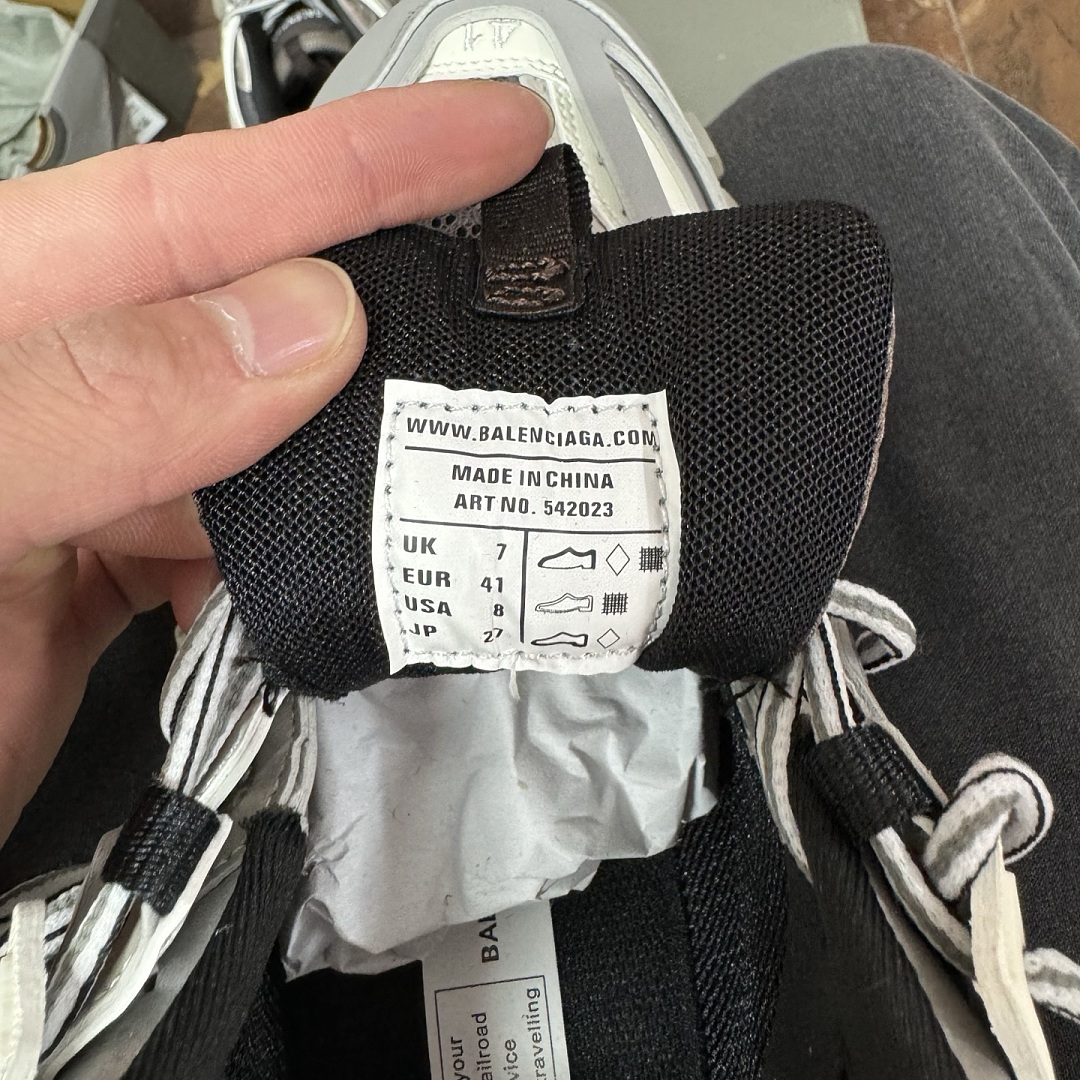 Balenciaga BLCG Track LED (Mid Grey) - Image 10