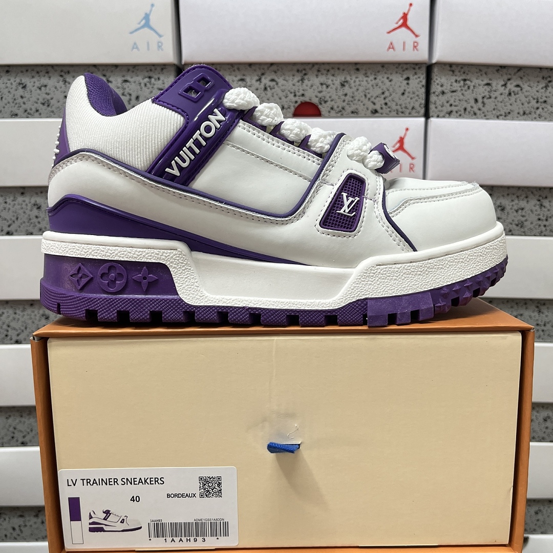 Louis Vuitton Trainer Maxi (White Purple)
