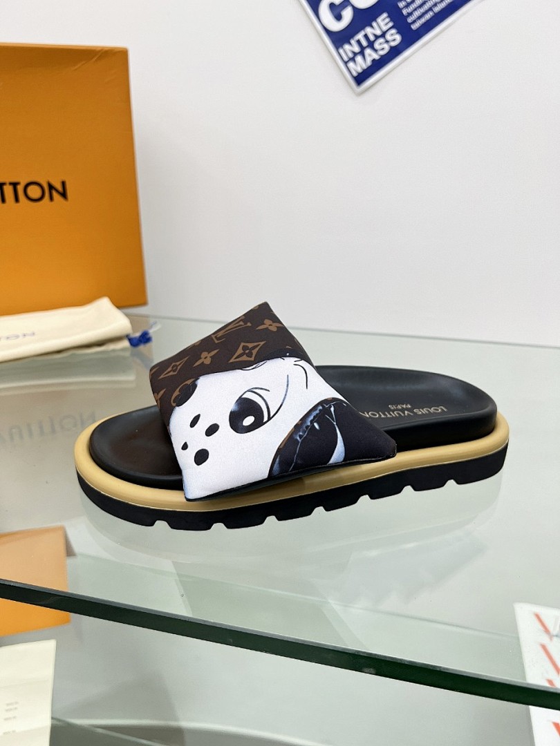 Louis Vuitton Velcro Slippers - Image 8