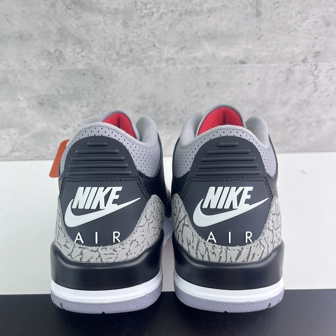 Nike Jordan 3 Retro OG Black Cemen (Cement) - Image 5
